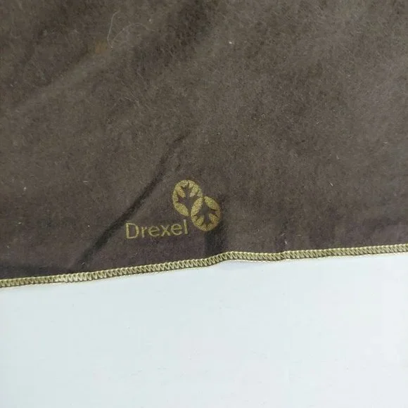Vintage Drexel Accolade Pacific Silver Cloth Flatware Holder MCM Mid Century